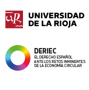 logotipos Universidad de La Rioja y DERIEC