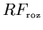 $RF_{\scriptscriptstyle \rm roz}$