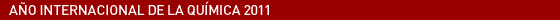 Año Internacional de la Química 2011