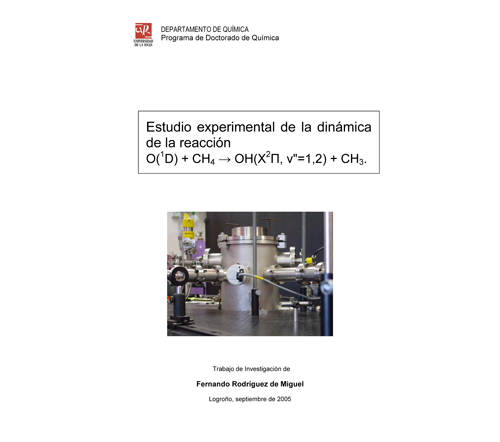 Estudio de la estereodinámica de reacciones bimoleculares fotoiniciadas