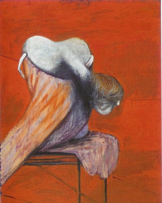 Image: Three Studies for Figures at the Base of a Crucifixion (1944 — detail)