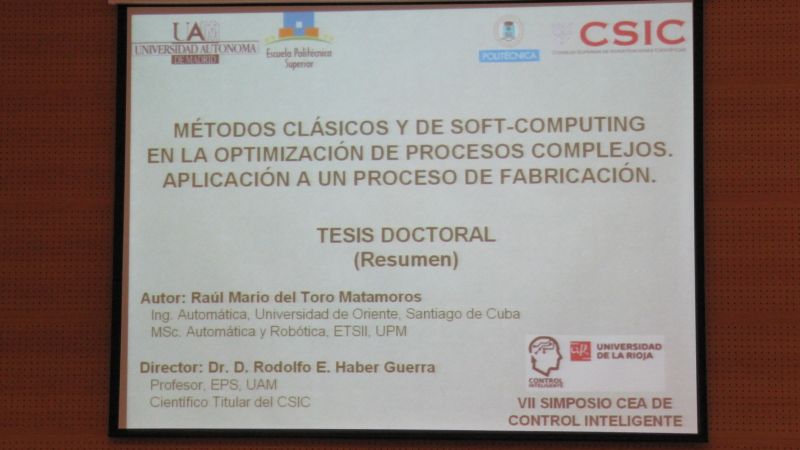 Raul Del Toro, UPM-CSIC