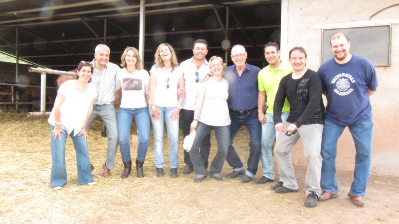 A caballo por la viña