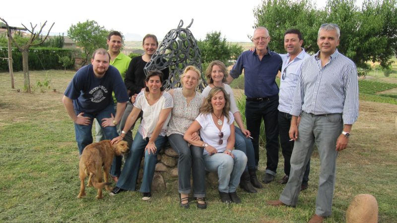 A caballo por la viña