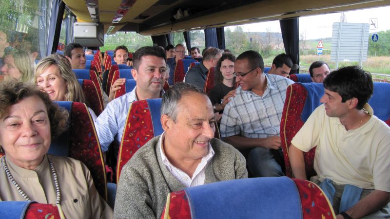 En el autobus