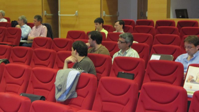 Asistentes a las ponencias