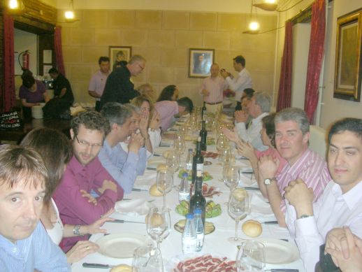 Cena de Gala en la Sociedad Gastronomica La Becada