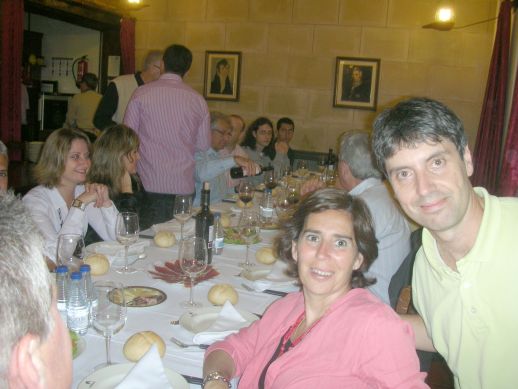 Cena de Gala en la Sociedad Gastronomica La Becada