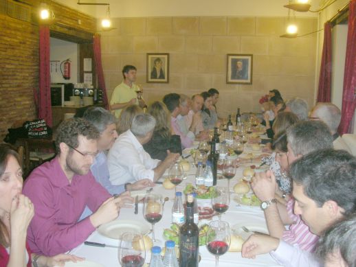 Cena de Gala en la Sociedad Gastronomica La Becada