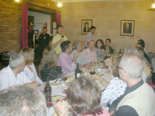 Cena de Gala en la Sociedad Gastronomica La Becada
