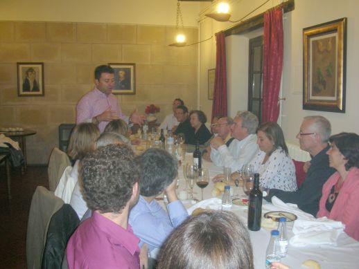Cena de Gala en la Sociedad Gastronomica La Becada