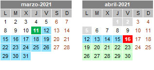 Calendario