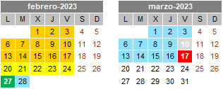 Calendario