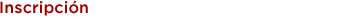 Inscripcin