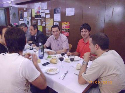 August, Miquel Àngel, Emilio y Román