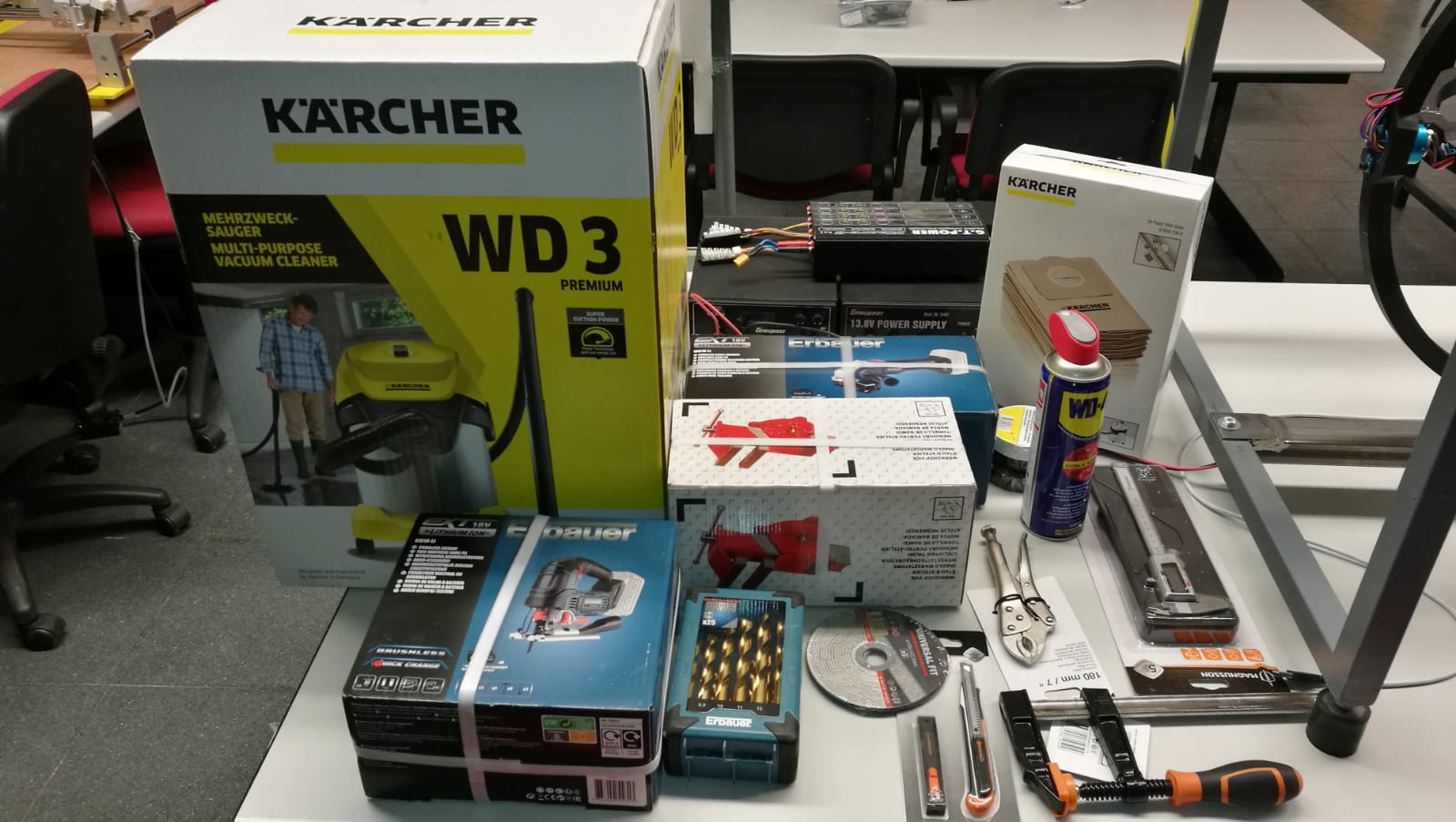 Materiales variados