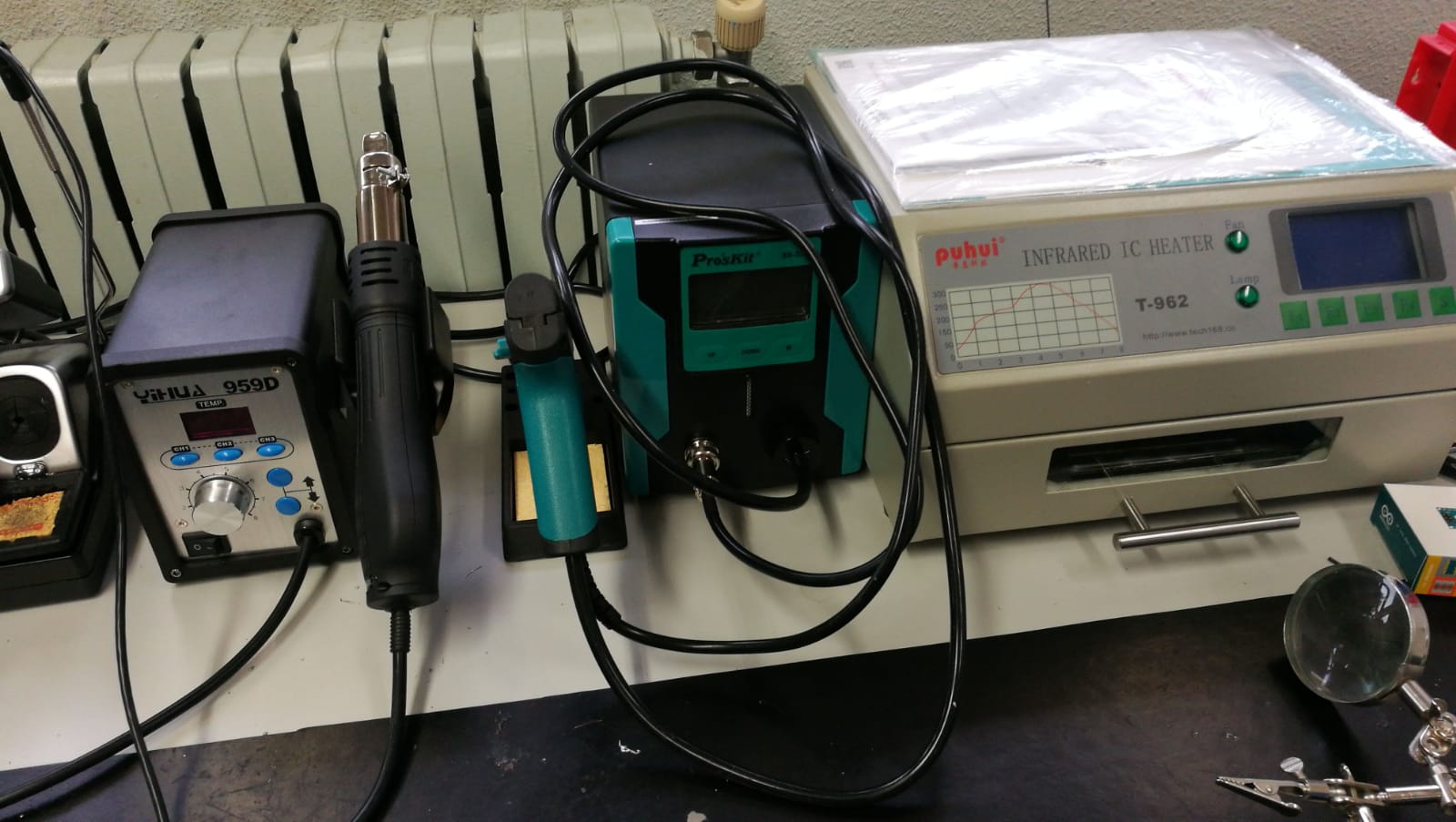 Desoldador de componentes electrónicos