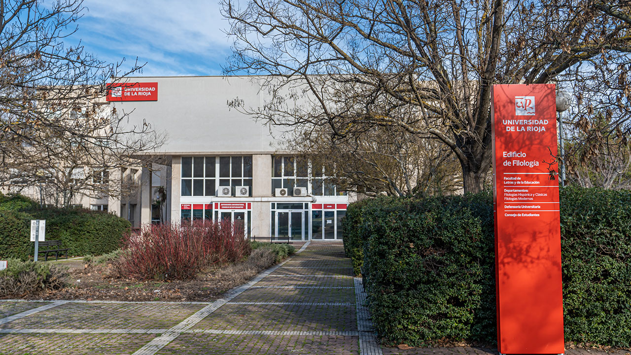 Edificio Filología de la Universidad de La Rioja