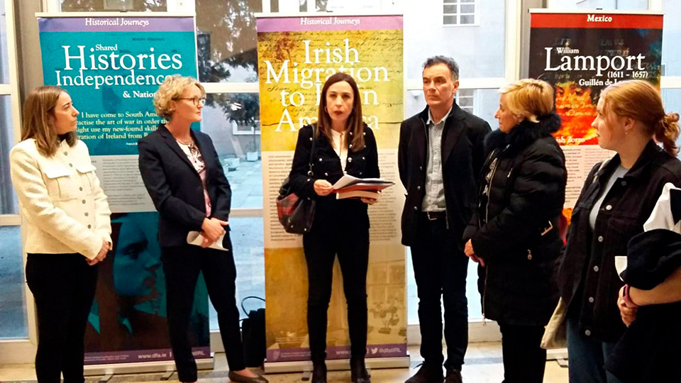 Inauguración de la Exposición 'The Irish in Latin America'