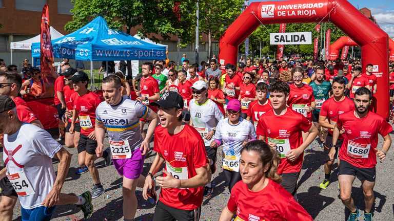 Un momento de la salida de la Carrera Campus 2023