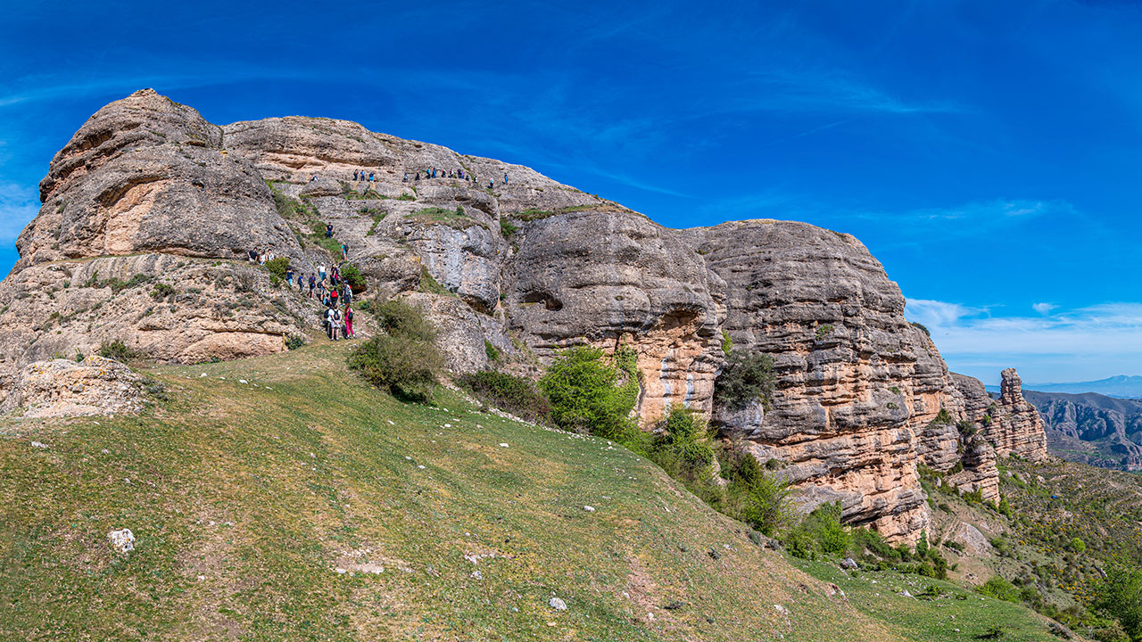 Vista del Castillo de Viguera