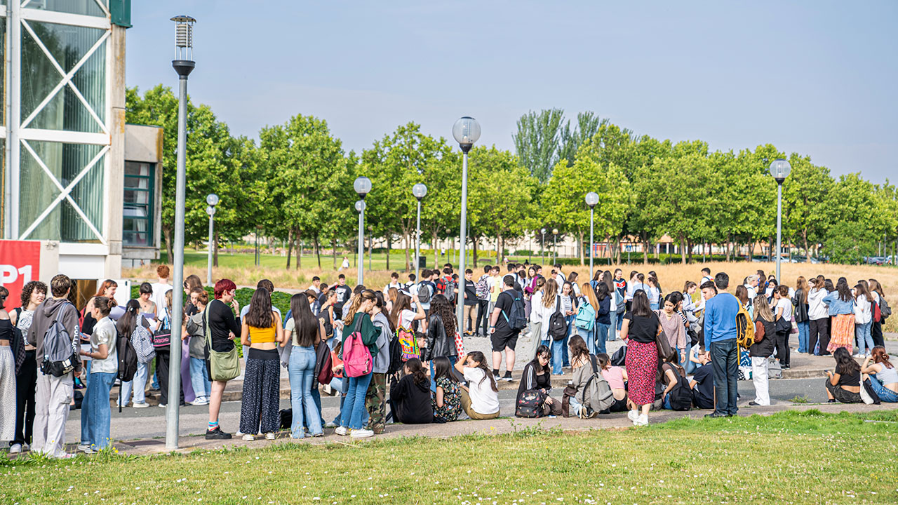 Alumnos de Bachillerato, en los proloegómenos de la convocatoria ordinaria de la EBAU