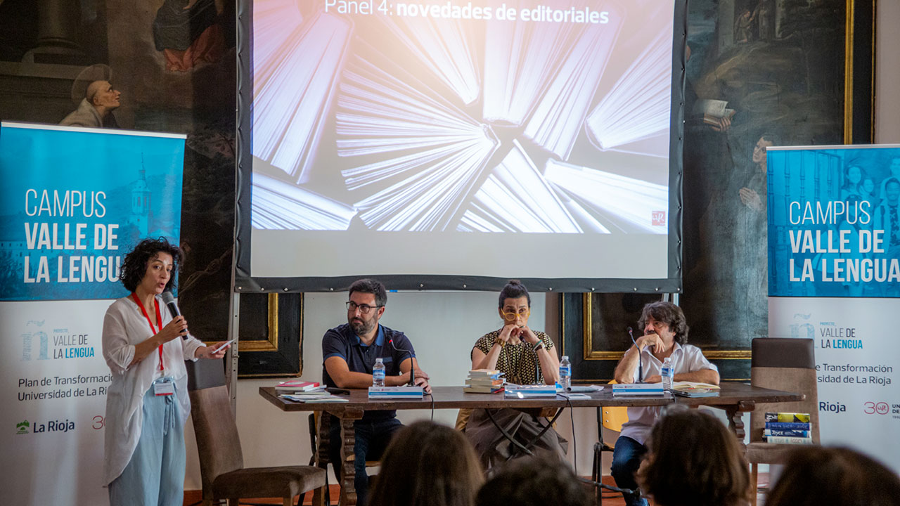 Sesión de clausura del I Encuentro de Editoriales Independientes en San Millán de la Cogolla