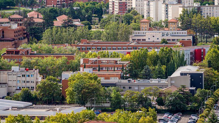 Vista panorámica del campus de la Universidad de La Rioja