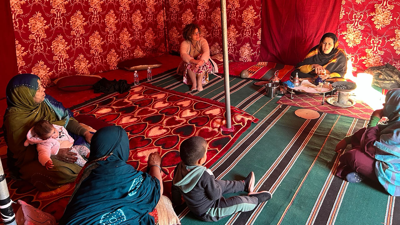 Visita de la Cátedra Unesco a los campos de refugiados saharauis de Tinduf