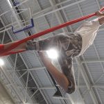 Escuela deportiva de verano de telas aéreas