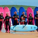 Jornada de surf en Somo (Cantabria) 2025