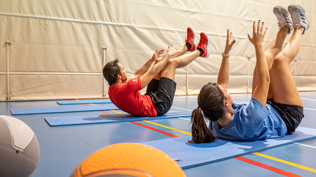 Viernes activos Abdominales y estiramientos