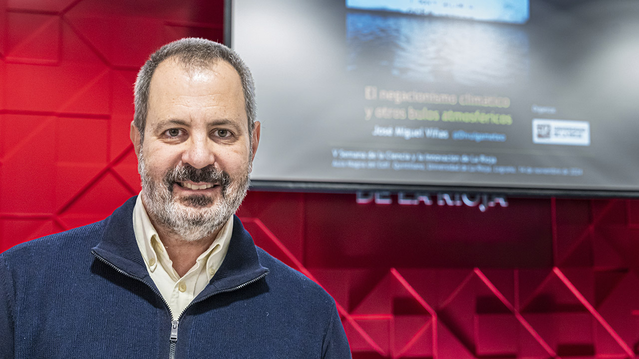 José Miguel Viñas, meteorólogo de Meteored, físico y divulgador científico