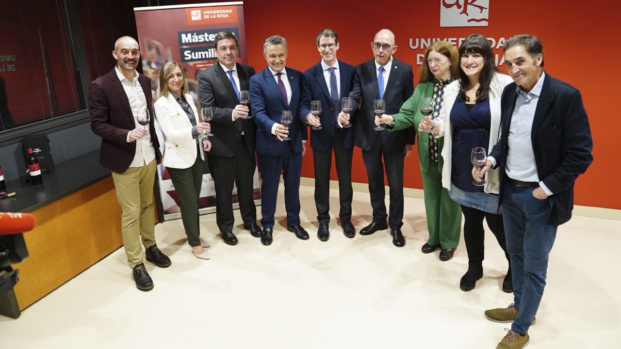 Presentación del Master en Sumillería de la Universidad de La Rioja