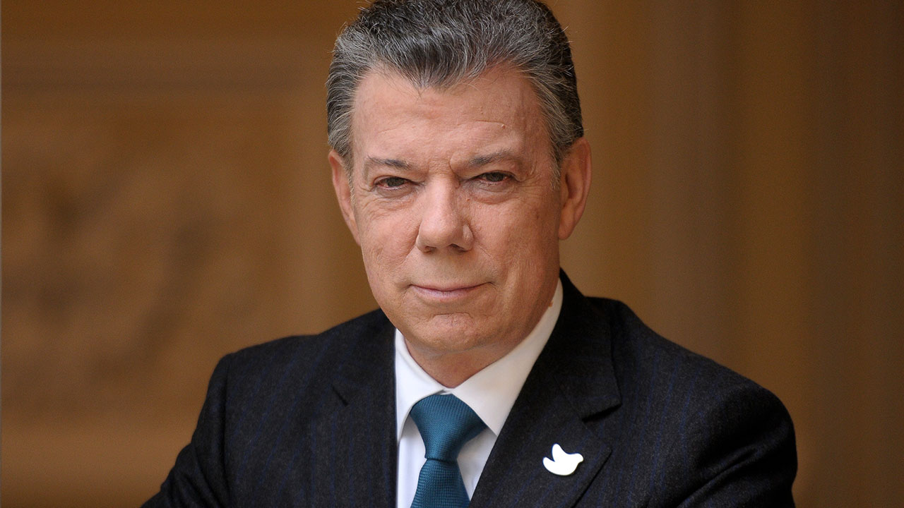 Juan Manuel Santos, expresidente de Colombia y Premio Nobel de la Paz 2016