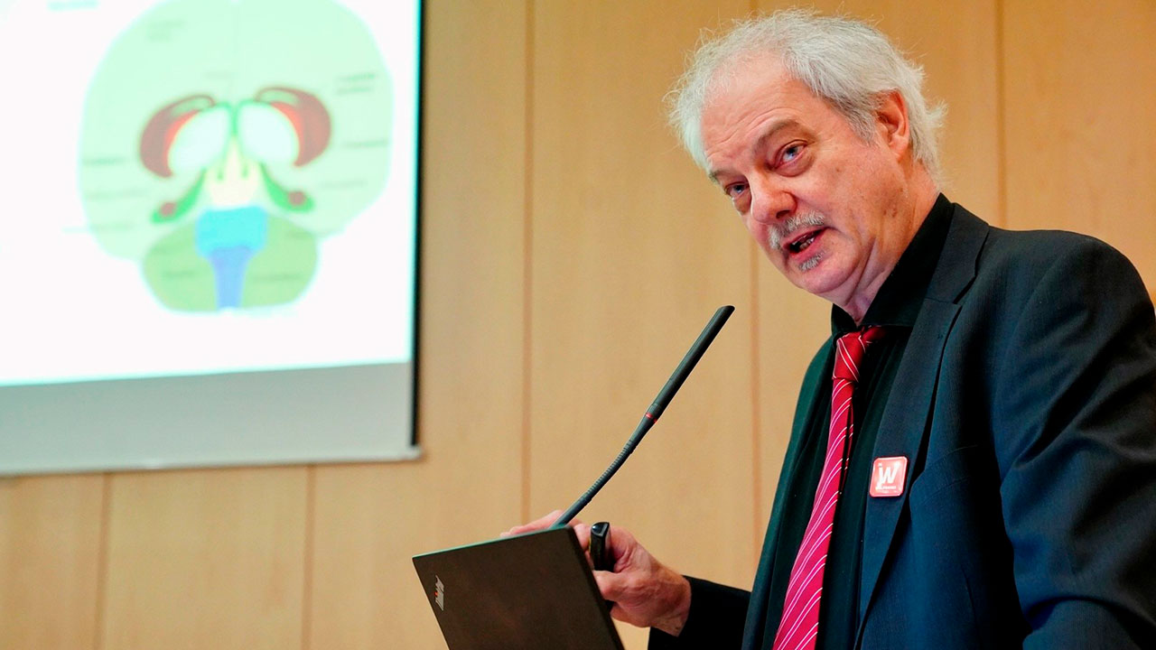 El Premio Nobel de Química 202 Morten Meldal, en la Universidad de La Rioja
