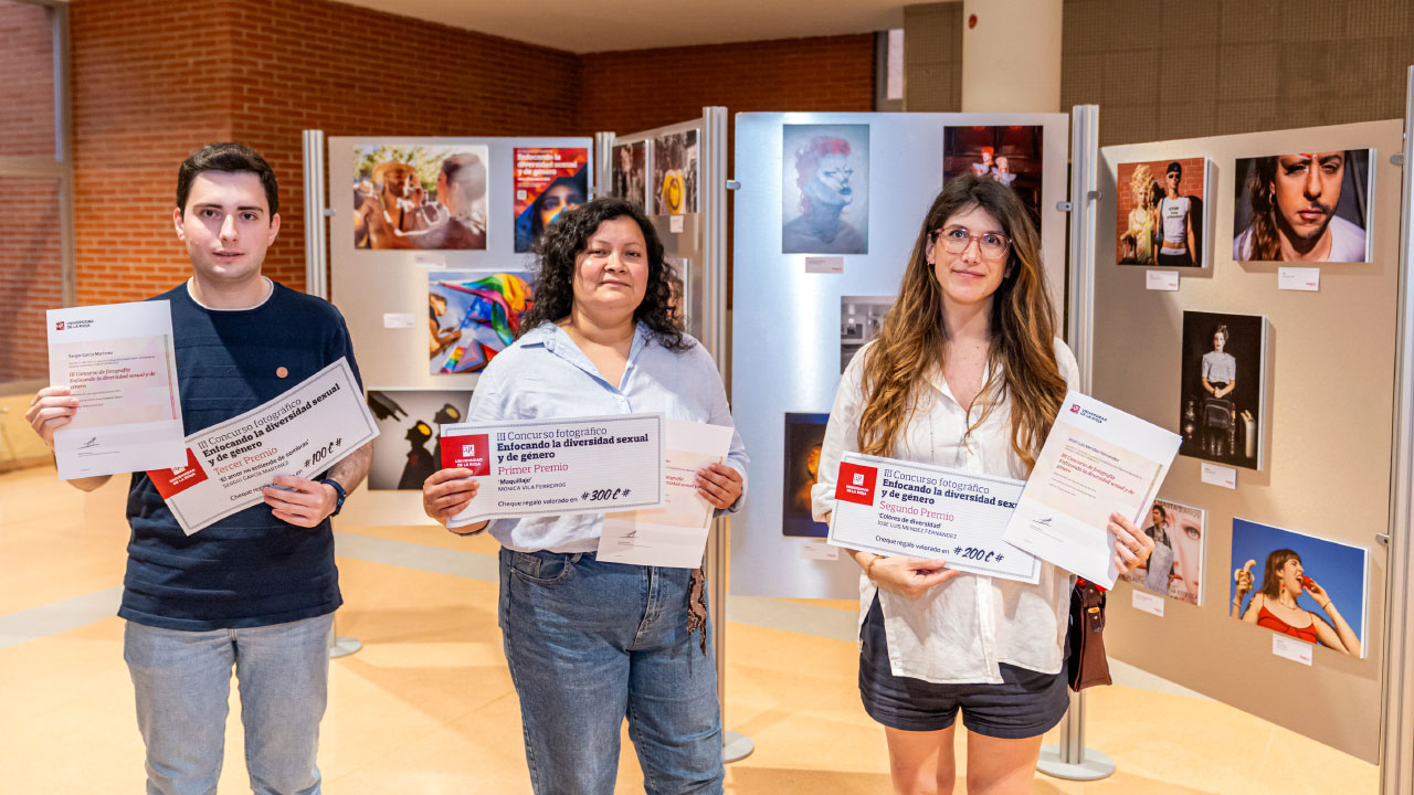La entrega de premios se realizó en el Edificio Quintiliano de la Universidad de La Rioja