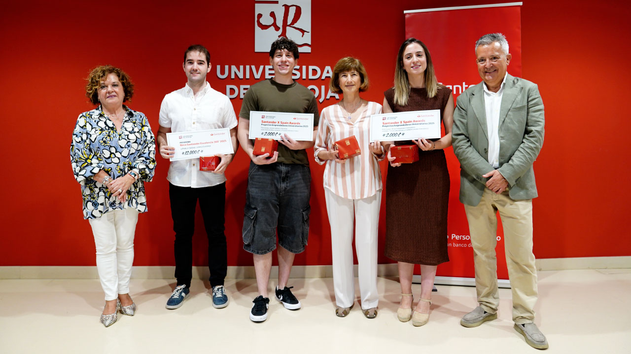 Pablo Sáenz López Guerra, graduado en Matemáticas, y dos proyectos sobre IA y resistencia a los antibióticos, premiados por el Santander