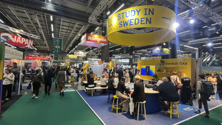 La Universidad de La Rioja ha participado en la Feria EAIE que se celebra en Suecia