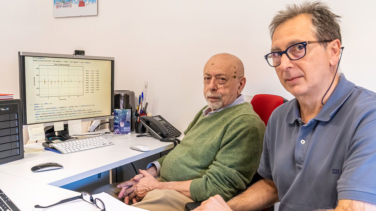 Paul J. Cefolla junto a Juan Félix San Juan, director del SCRIUR