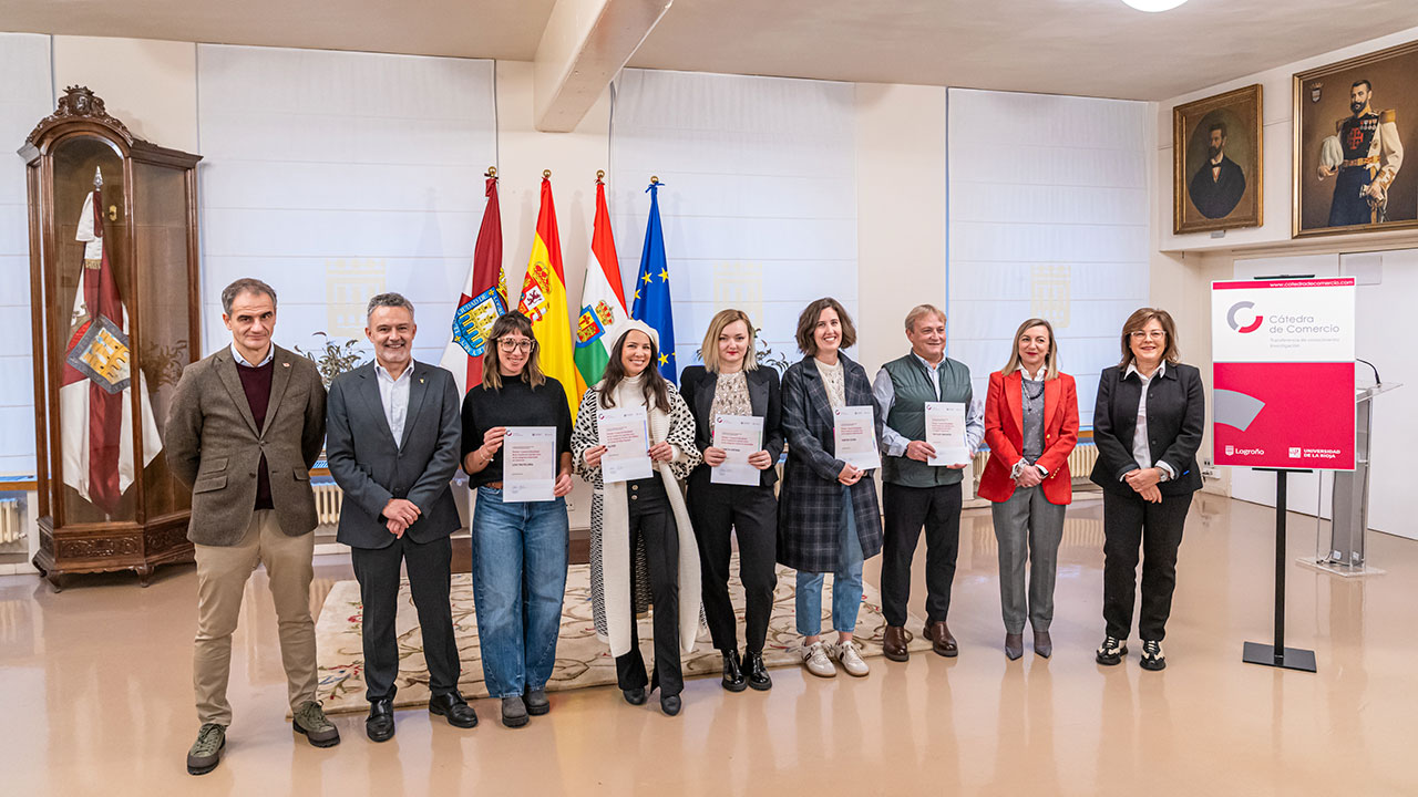 La Cátedra de Comercio distingue al comercio local por sus buenas prácticas con los Premios Comercio Excelente de la Ciudad de Logroño 2025