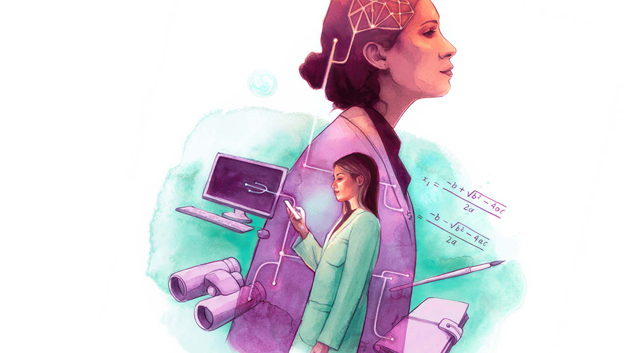 1F La mujer y la niña en la Ciencia