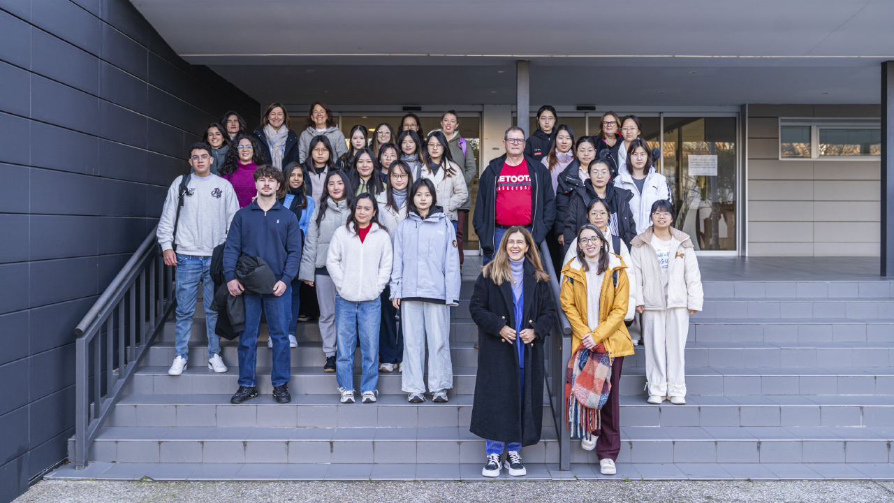 Alumnos que participan en el Curso de Lengua y Cultura Españolas de la Universidad de La Rioja