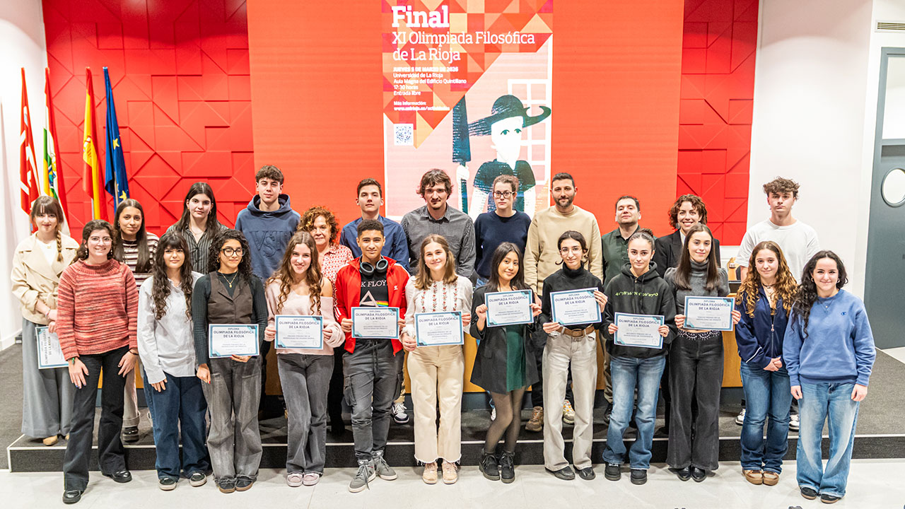 Entregados los premios de la XI Olimpiada Filosófica de la Rioja