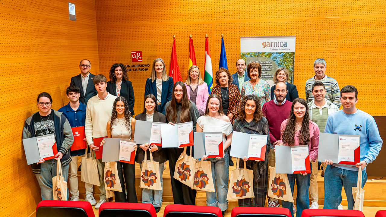 Garnica y la Universidad de La Rioja celebran diez años de alianza Universidad–empresa consolidando el principal programa de becas de Máster con prácticas remuneradas