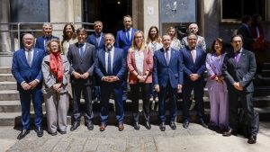 Nueva Junta Rectora de la CRUE, de la que forma parte la rectora de la UR, Eva Sanz Arazuri