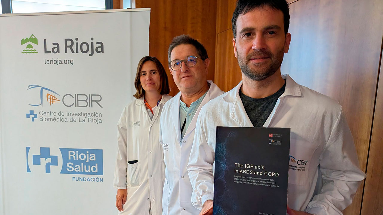 Alfredo Urtubia obtiene el grado de doctor con una tesis sobre nuevas dianas terapéuticas en enfermedades respiratorias