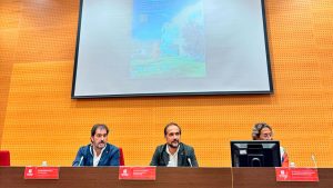Eduardo Fonseca Pedrero, vicerrector de Política Científica, en la inauguración de las VI Jornadas de Buenas Prácticas en Atención a Espacios y Personas ‘La Biblioteca Extendida’